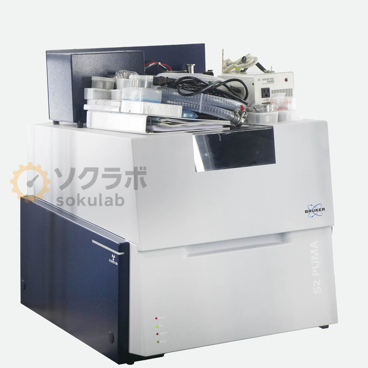 蛍光X線分析装置と付属品入荷